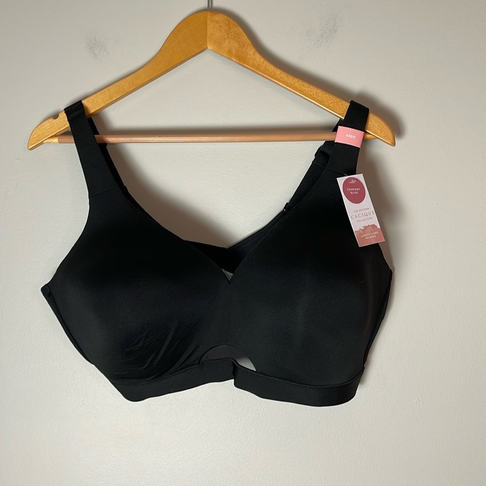 New Cacique Black Comfort Bliss 42DD